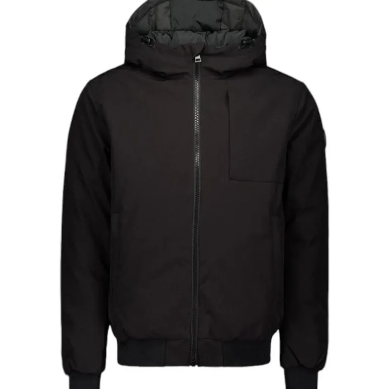 Airforce - Reversible Padded Jacket Men - Zwart