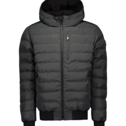 Airforce - Reversible Padded Jacket Men - Zwart