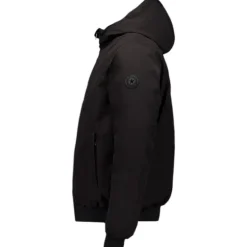 Airforce - Reversible Padded Jacket Men - Zwart