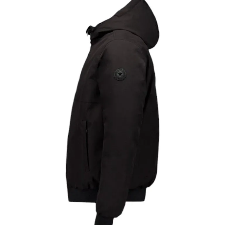 Airforce - Reversible Padded Jacket Men - Zwart