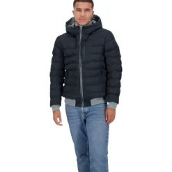Airforce - Reversible Padded Jacket Men - Blauw