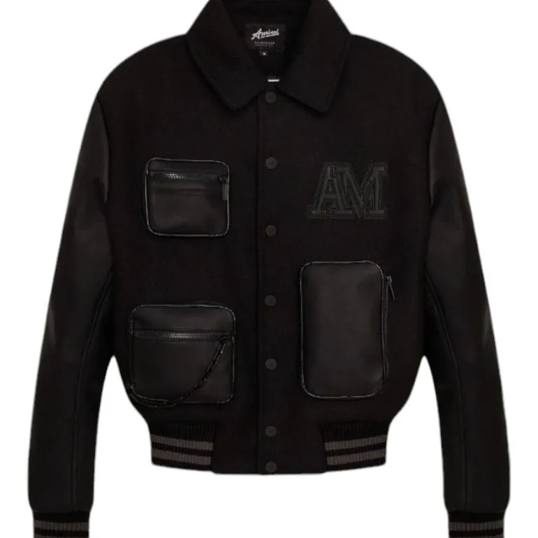 Amicci - Georgio Wooly Jacket - Zwart