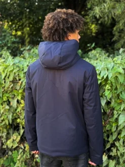 Armani EA7 - Man Woven Bomber Jacket - Blauw