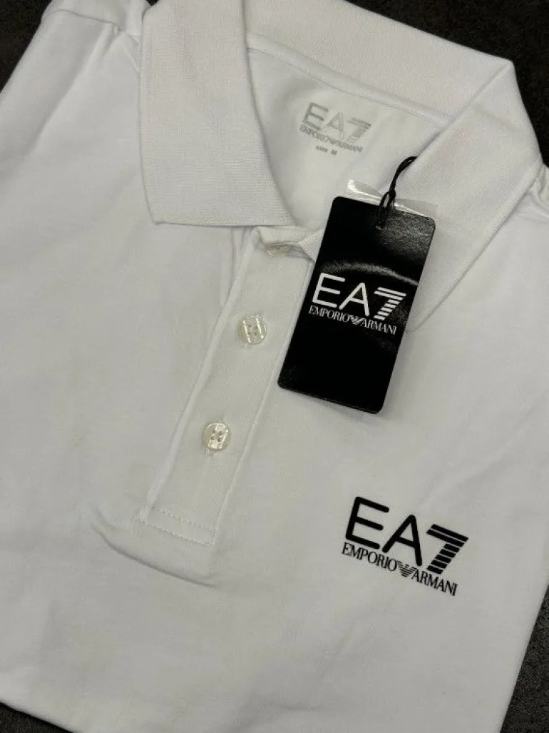Armani EA7 - Polo - Wit