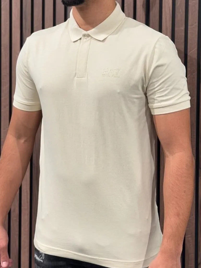 Armani EA7 - Polo Shirt - Beige