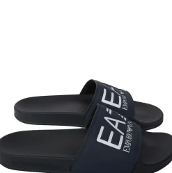 Armani EA7 - Slippers - Donkerblauw