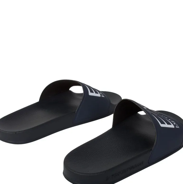 Armani EA7 - Slippers - Donkerblauw