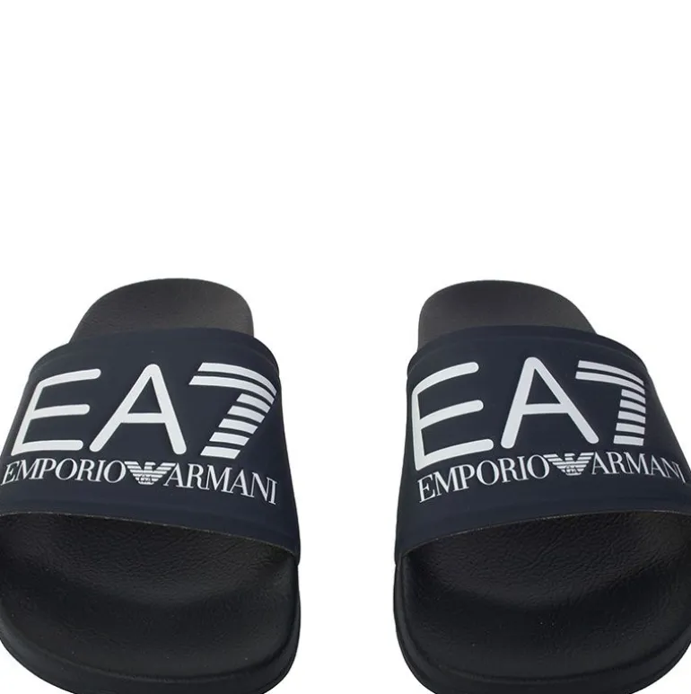 Armani EA7 - Slippers - Donkerblauw