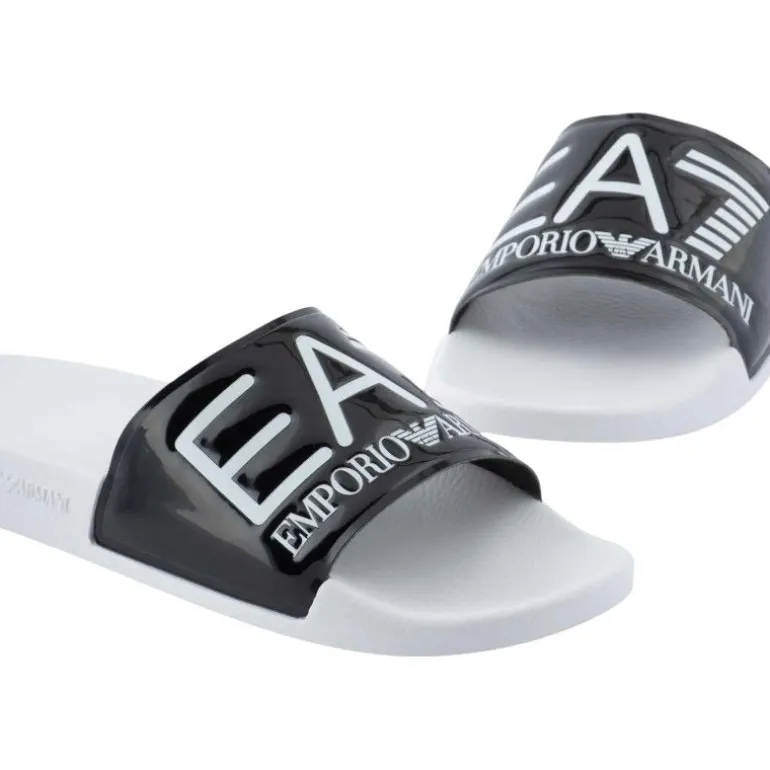Armani EA7 - Slippers - Zwart