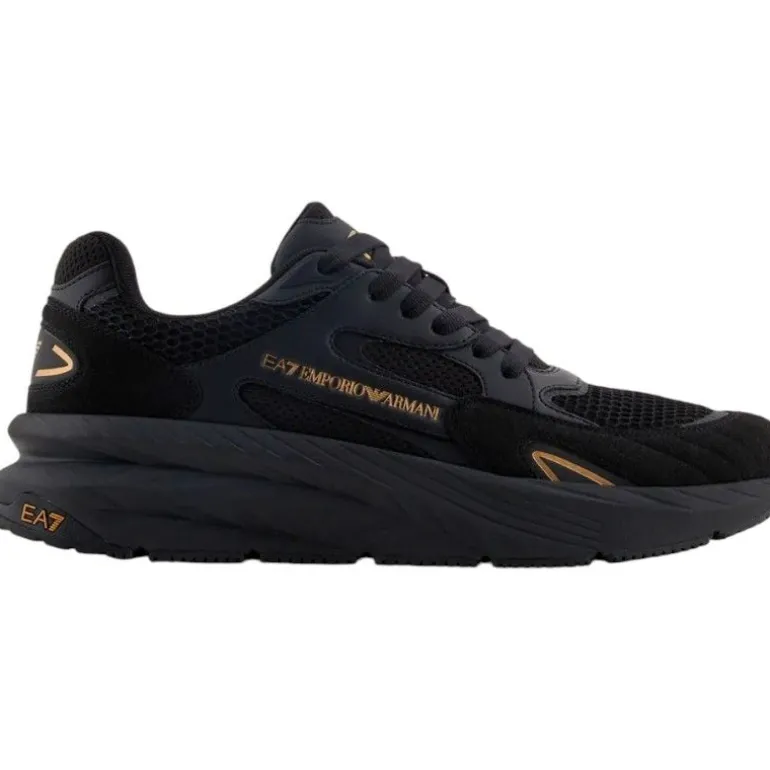 Armani EA7 - Sneakers - Zwart