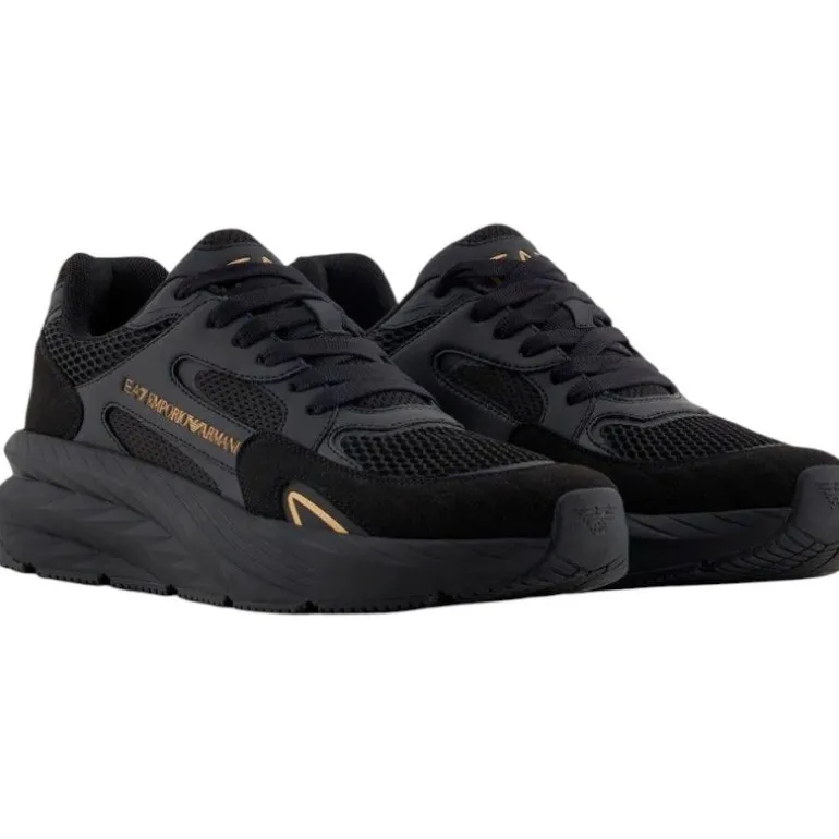Armani EA7 - Sneakers - Zwart