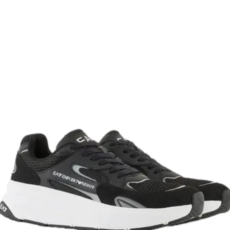Armani EA7 - Sneakers - Zwart