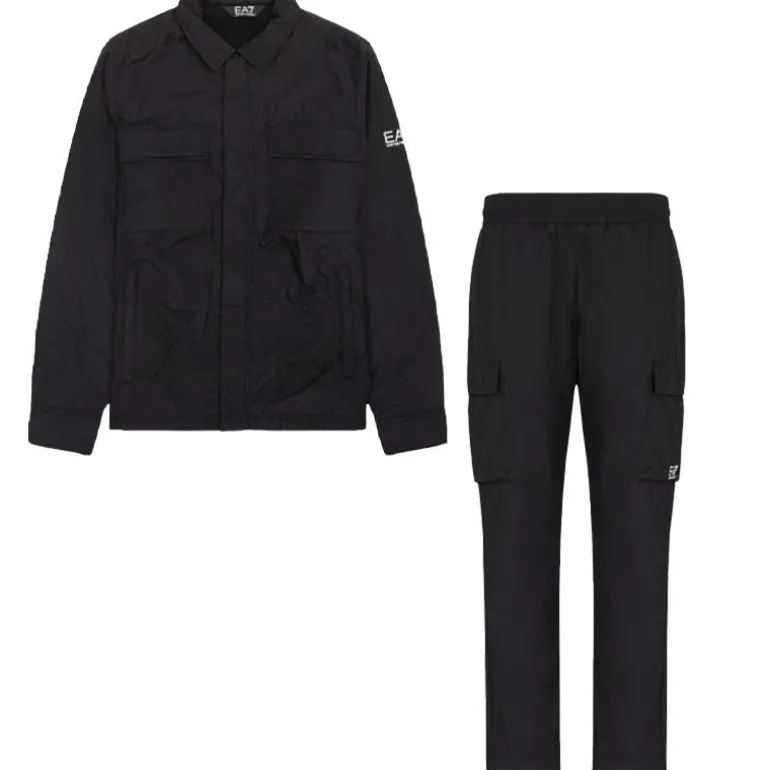 Armani EA7 - Trainingspak - Zwart (2 Losse items!)