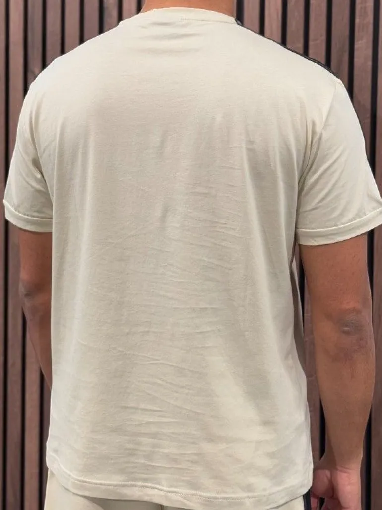 Armani EA7 - T-shirt - Beige