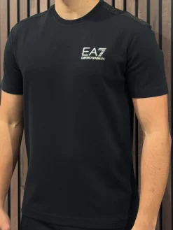 Armani EA7 - T-shirt - Zwart