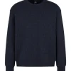 Armani Exchange - Man Jersey Sweatshirt - Blauw