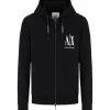 Armani Exchange - Man Jersey Sweatshirt - Zwart