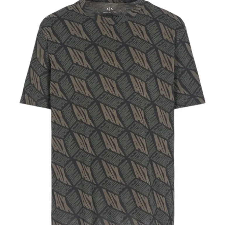 Armani Exchange - Man Jersey T-shirt - Zwart