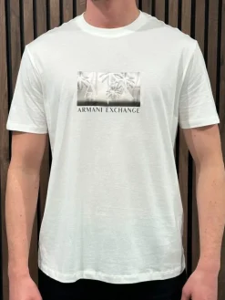 Armani Exchange - Man Jersey Shirt - Wit