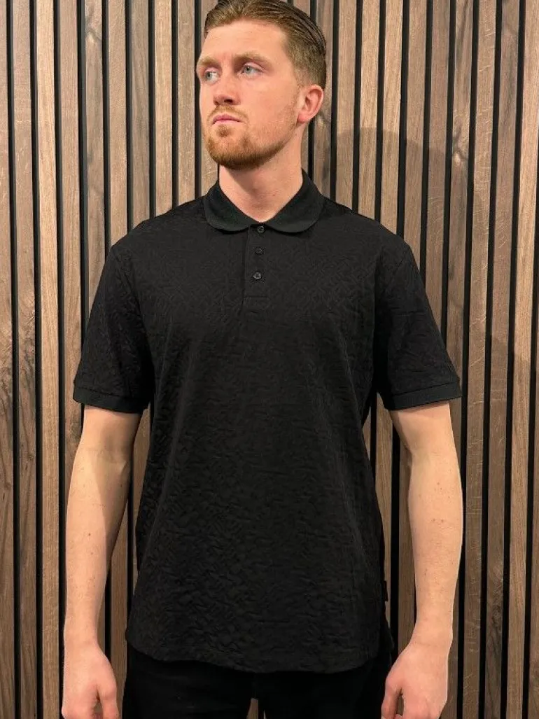 Armani Exchange - Man JerseyPolo Shirt - Zwart