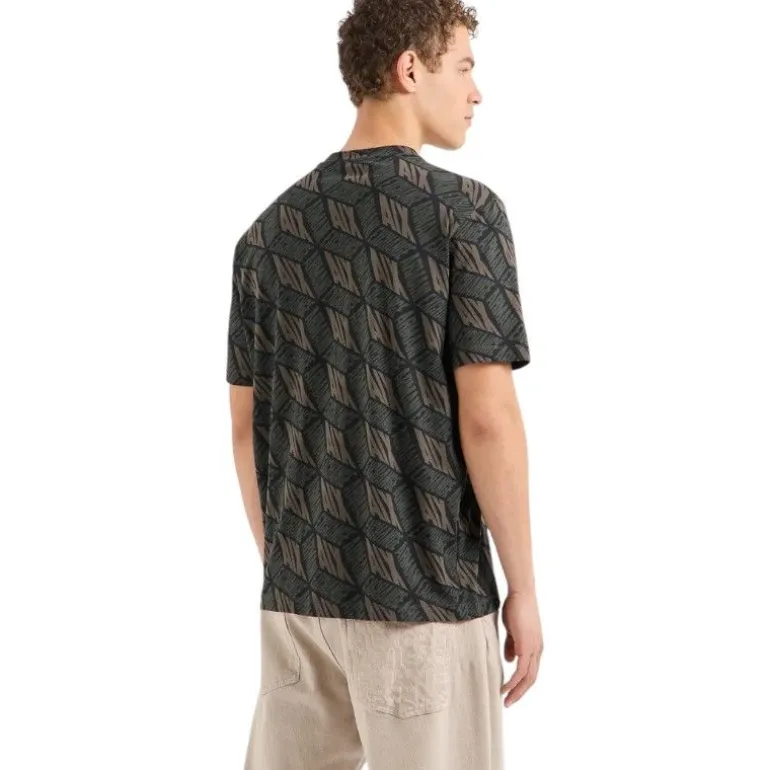 Armani Exchange - Man Jersey T-shirt - Zwart