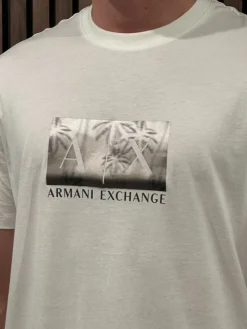 Armani Exchange - Man Jersey Shirt - Wit