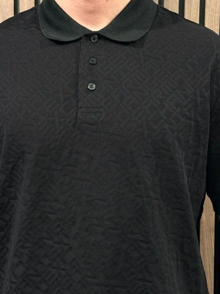 Armani Exchange - Man JerseyPolo Shirt - Zwart