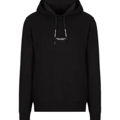 Armani Exchange - Man Jersey Sweatshirt - Zwart
