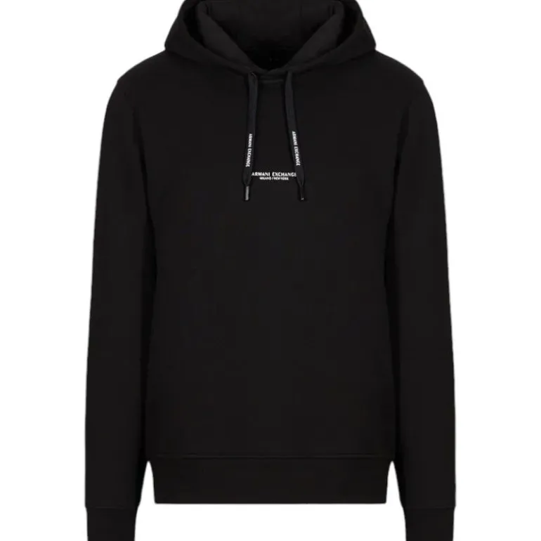 Armani Exchange - Man Jersey Sweatshirt - Zwart
