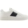 Armani Exchange - Man Leather Sneakers - Wit