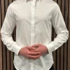 Armani Exchange - Man Woven Shirt - Wit