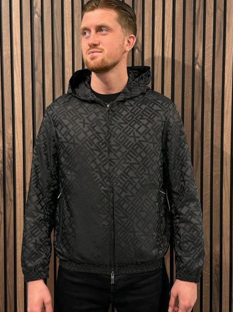 Armani Exchange - Man Woven Blouson Jacket - Zwart