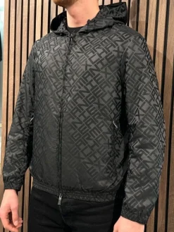 Armani Exchange - Man Woven Blouson Jacket - Zwart