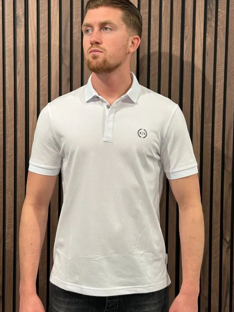 Armani Exchange - Polo - Wit
