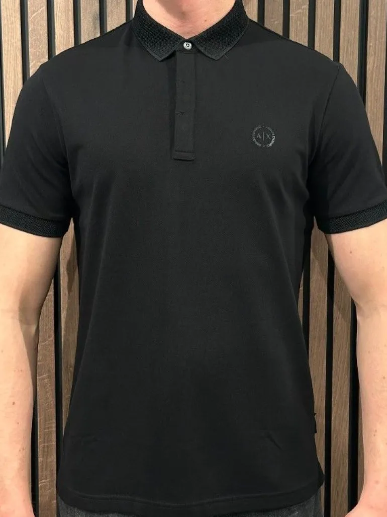 Armani Exchange - Polo - Zwart
