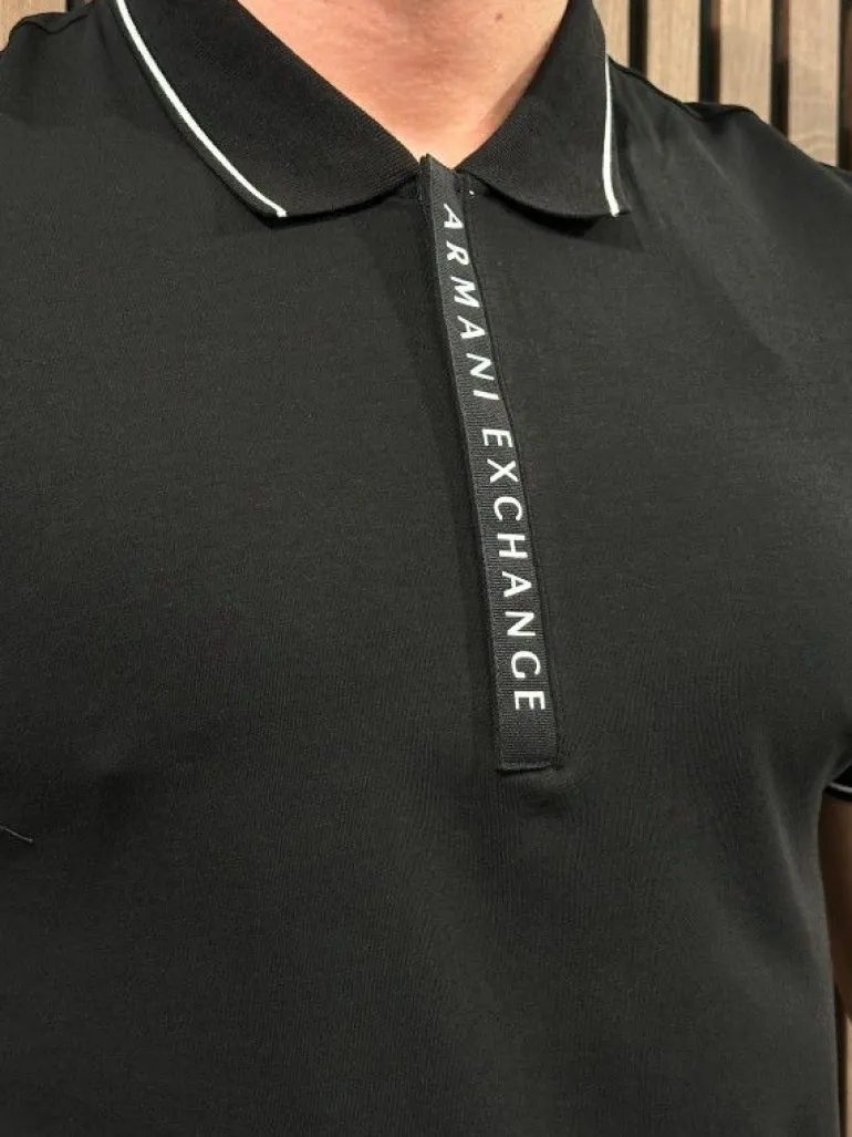 Armani Exchange - Polo - Zwart