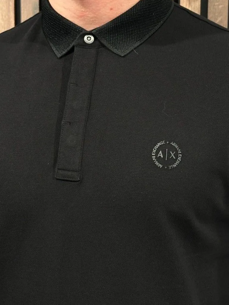 Armani Exchange - Polo - Zwart
