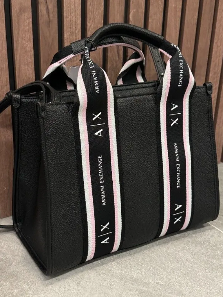Armani Exchange - Shopping Bag - Zwart