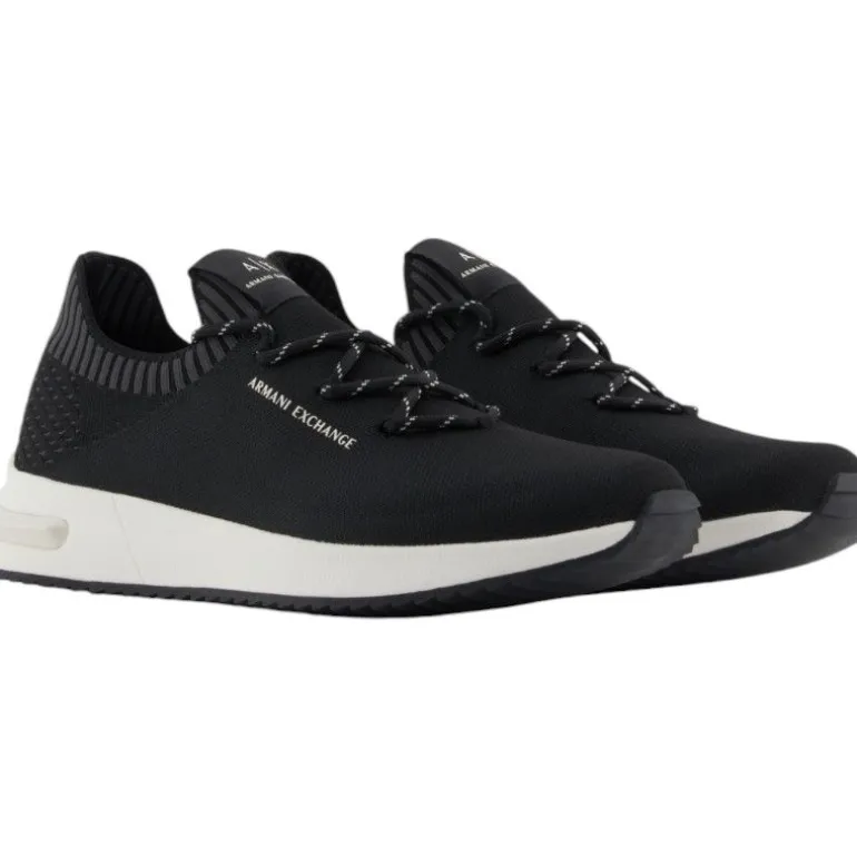 Armani Exchange - Sneakers - Zwart