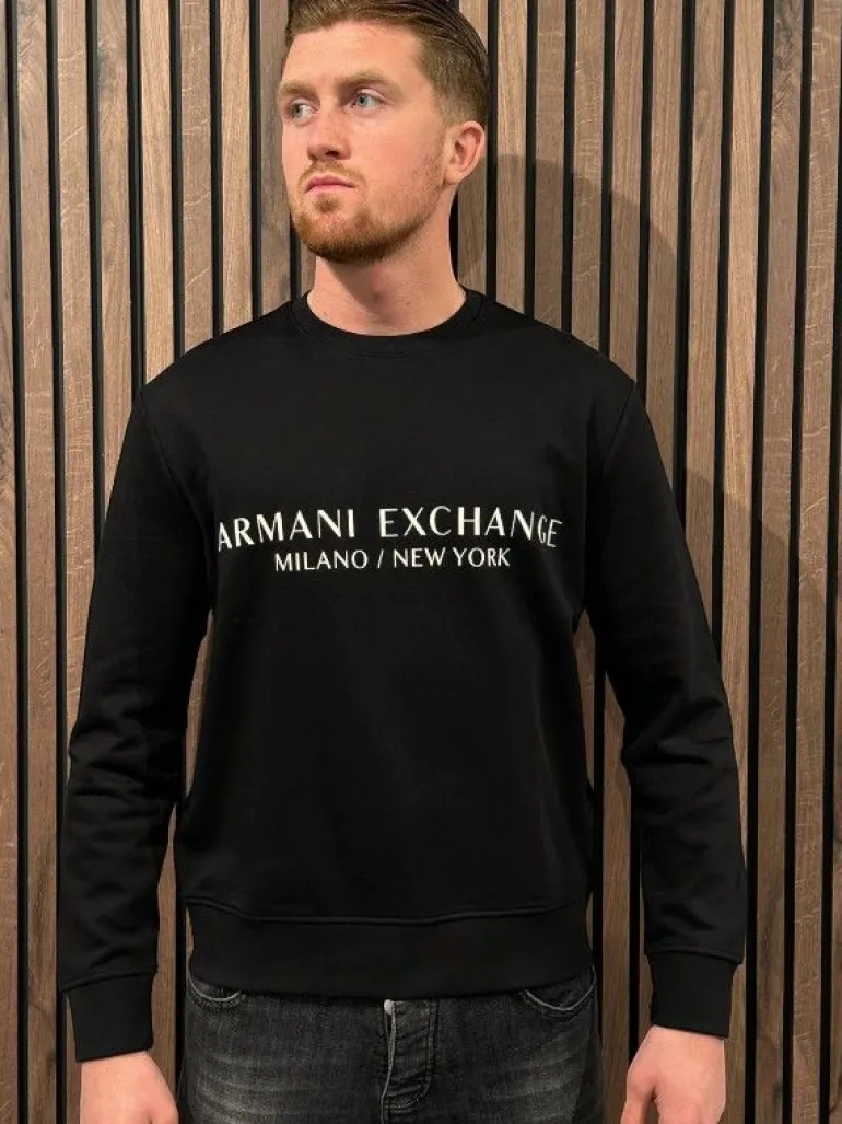 Armani Exchange - Sweatshirt - Zwart