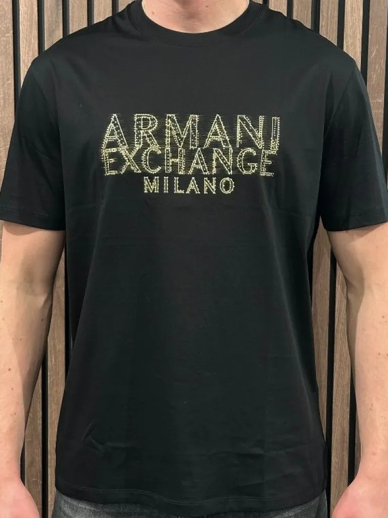 Armani Exchange - T-shirt - Zwart