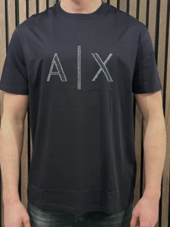 Armani Exchange - T-shirt - Blauw