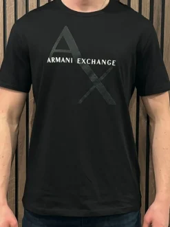Armani Exchange - T-shirt - Zwart