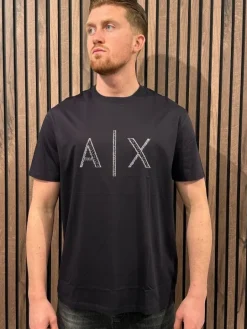 Armani Exchange - T-shirt - Blauw