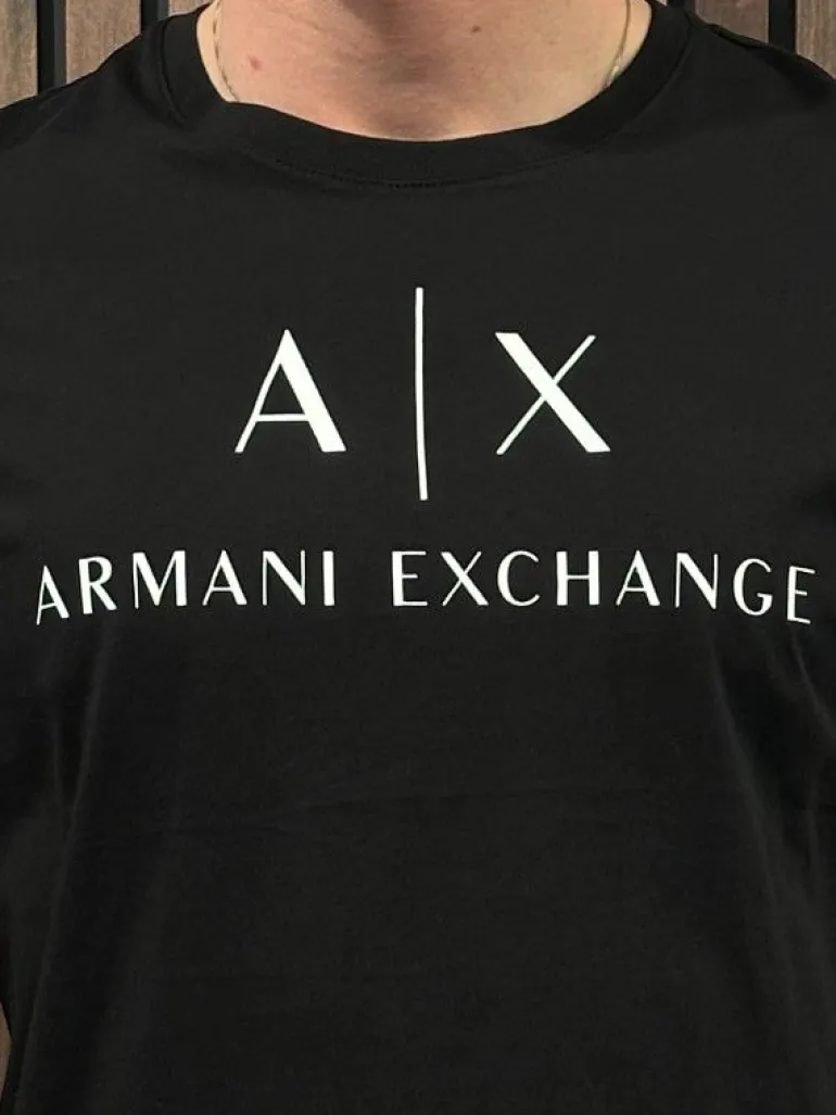 Armani Exchange - T-shirt - Zwart