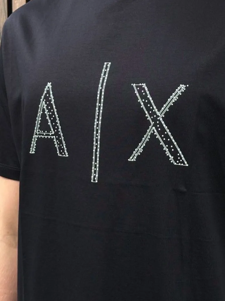 Armani Exchange - T-shirt - Blauw