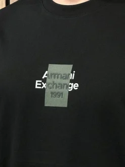 Armani Exchange - T-shirt - Zwart