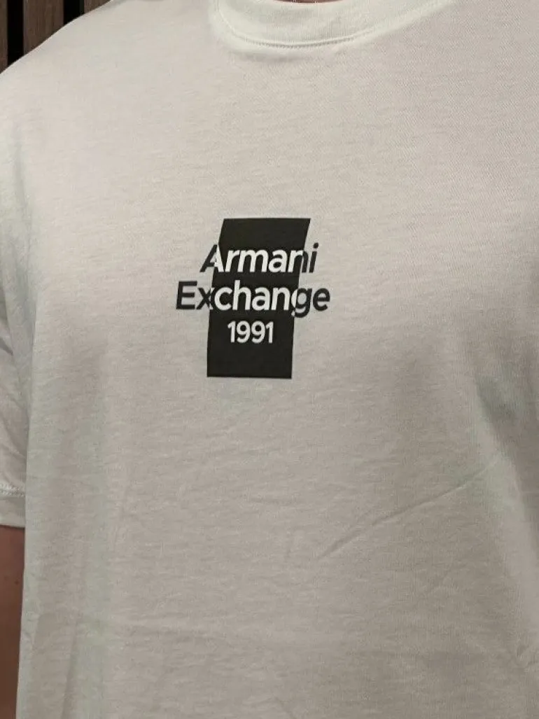 Armani Exchange - T-shirt - Wit