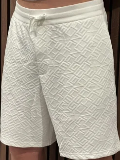 Armani Exchange - T-shirt en Short - Wit (2 losse items!)
