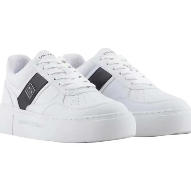 Armani Exchange - Women Woven Sneakers - Wit